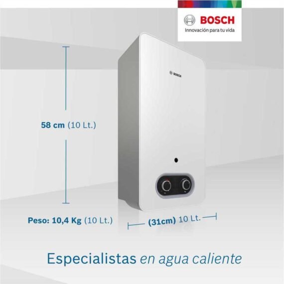 Calentador therm 2200 10l tn gn Bosch