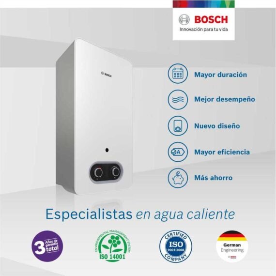 Calentador therm 2200 10l tn gn Bosch