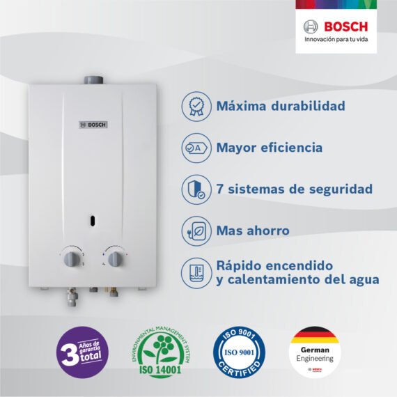 Calentador therm 6l tf 1000 gn Bosch