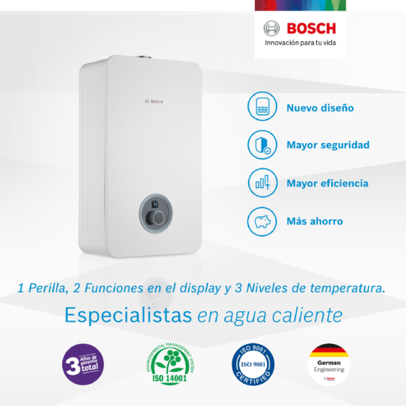 Calentador therm 2400 tf 8l gn Bosch