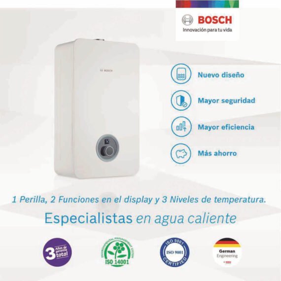 Calentador therm 2400 tf 14l gn Bosch