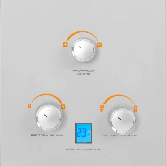Calentador De Paso A Gas Natural Tiro Forzado 16 Litros